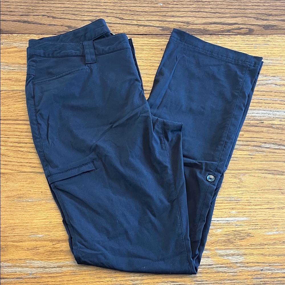 Eddie Bauer Black Horizon Convertible Roll-Up Pants